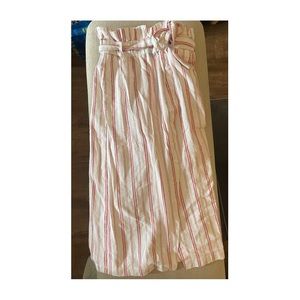 Zara high waisted midi skirt